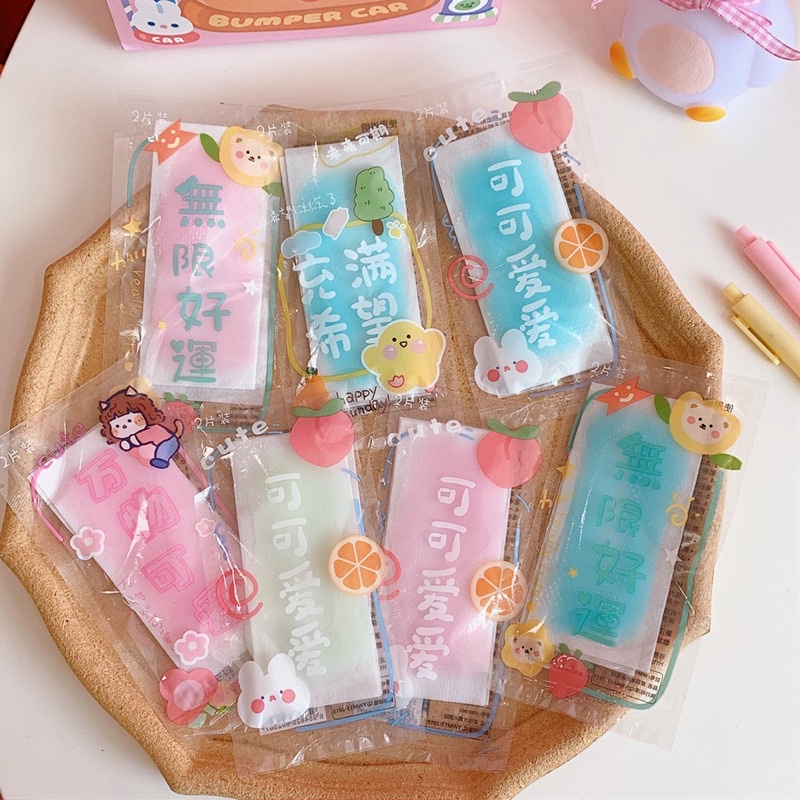 Túi 2 Miếng dán làm mát mùa hè dùng nhiều lần