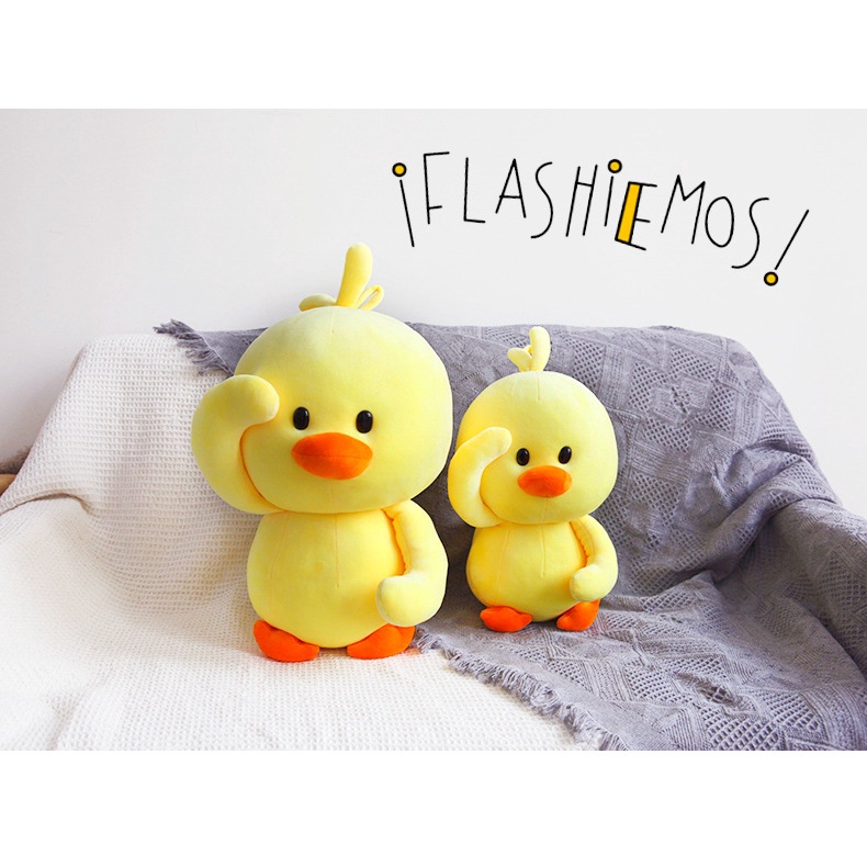 Thú Nhồi Bông Hình Vịt Vàng / Gấu teddy Dễ Thương