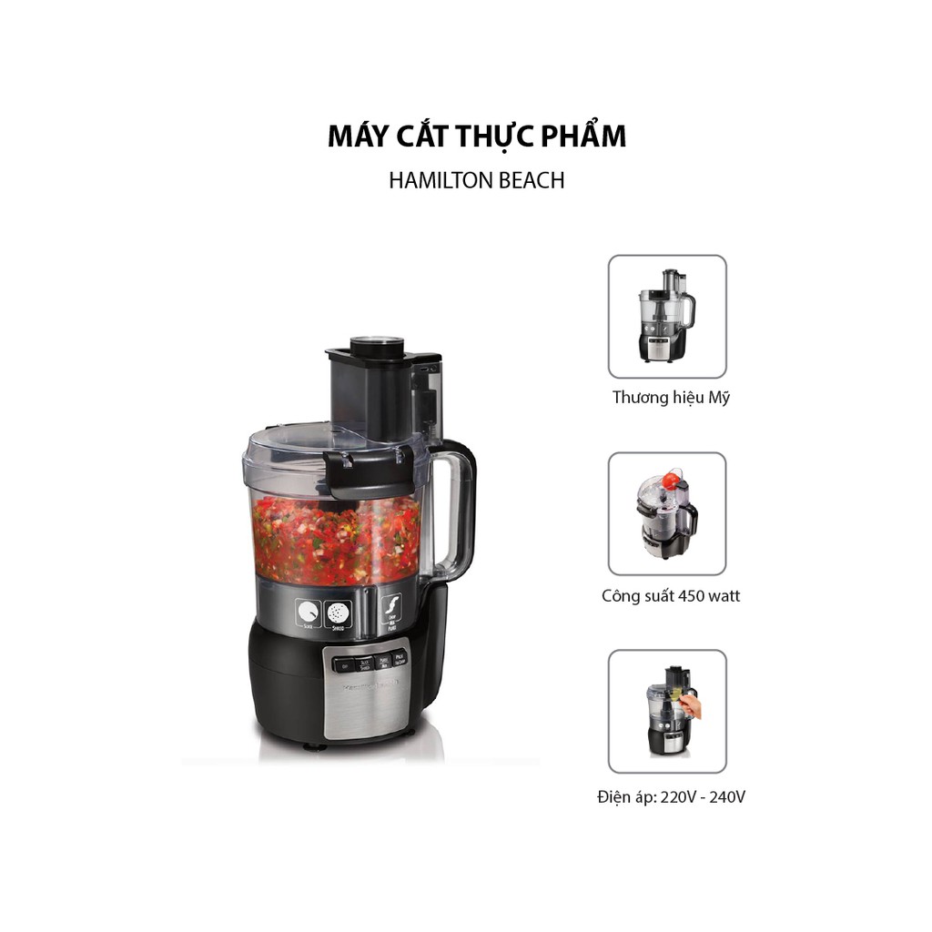 Máy cắt thực phẩm Hamilton Beach - 70720G-SAU