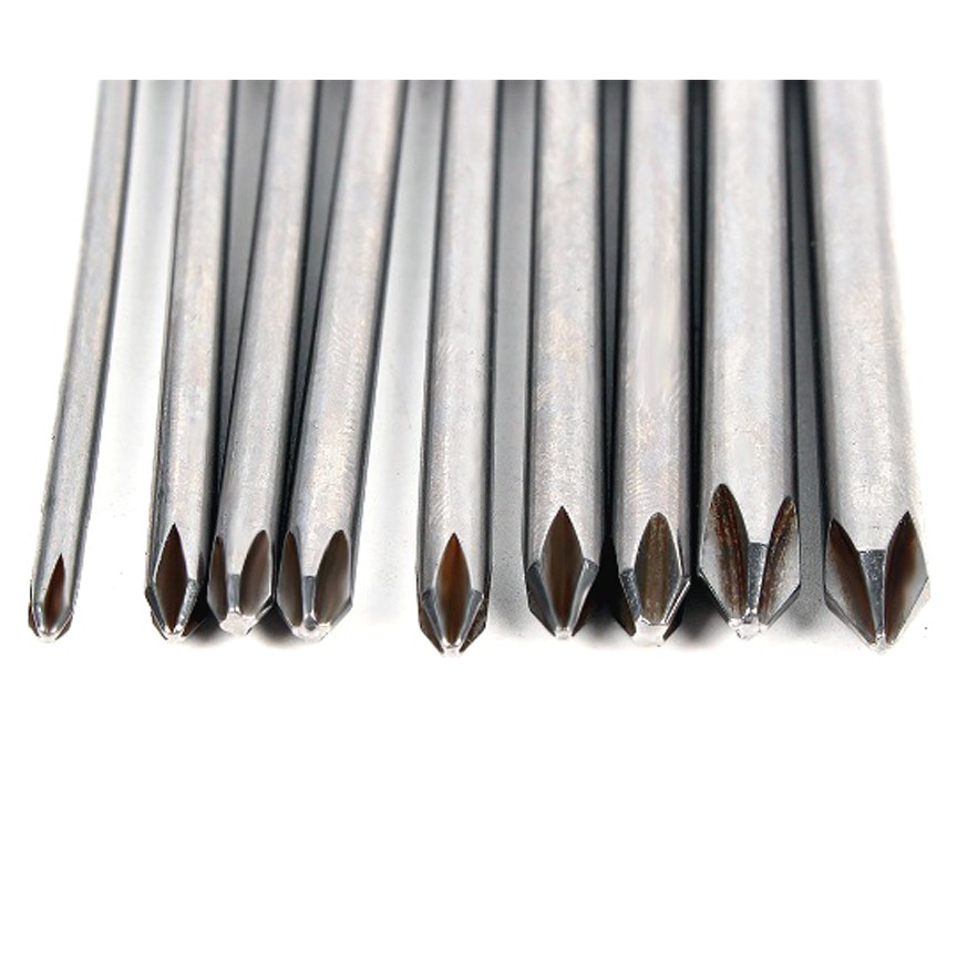 Bộ 9 mũi tô vít 100mm cho khoan