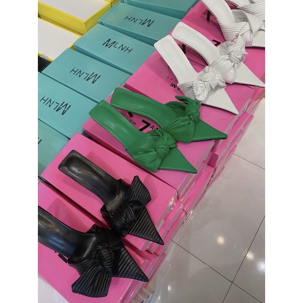 GUỐC NHỌN MŨI NƠ THẮT (D1856 D1857 D1858 D1859)