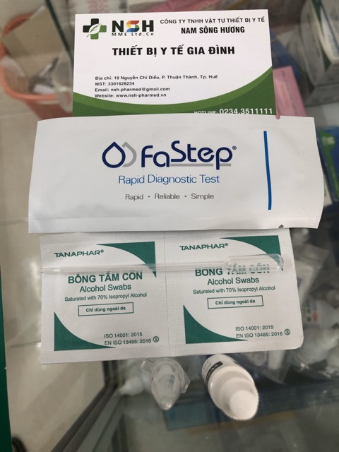 Que thử nhanh bệnh lao phổi, test thử nhanh bệnh lao phổi tại nhà TB Fastep của Mỹ