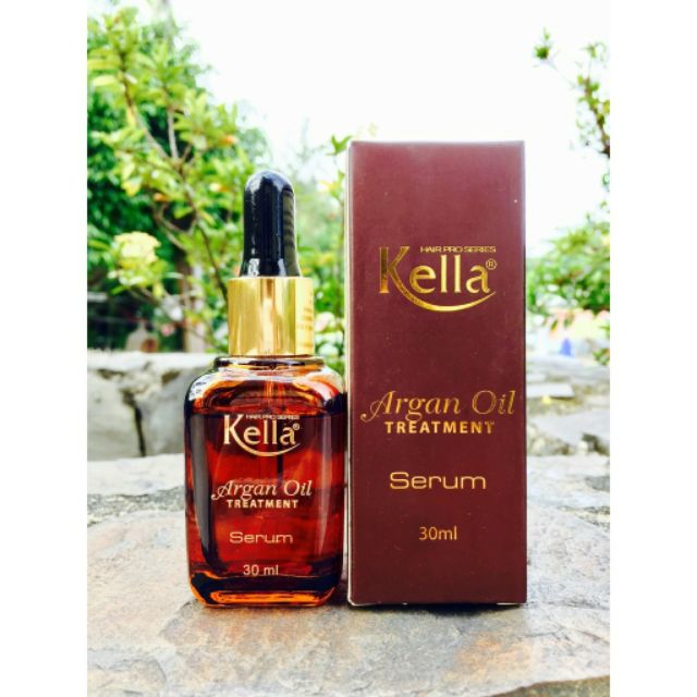 Tinh dầu serum phục hồi tóc Kella Argan Oil Treatment Serum 30ml