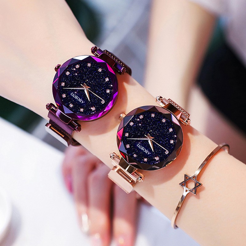 Đồng hồ nữ dây kim loại Aborni Thạch Anh | BigBuy360 - bigbuy360.vn