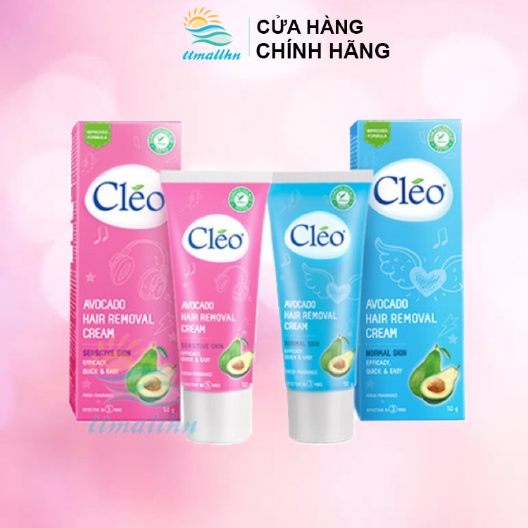 Kem tẩy lông Cleo chiết xuất trái bơ