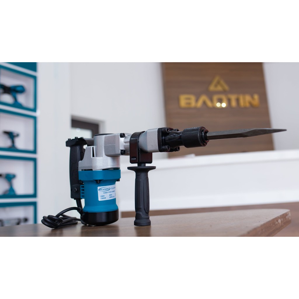Máy Đục Bê Tông, mũi 17 li Classic 0810A, Công Suất 1300W, Lực Đập 19J, Bảo Tín Officail Store