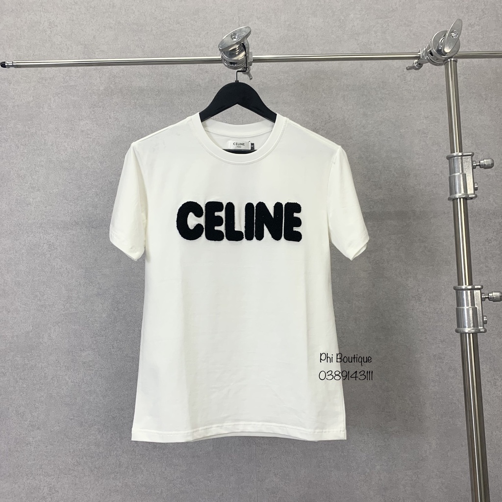 Áo Phông Nam Cổ Tròn Thêu Chữ Lông Trước Ngực AP01P