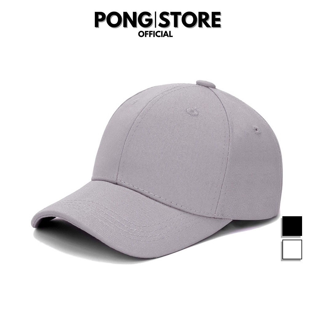 Mũ Lưỡi Trai Nam Nữ Basic Phong Cách Hàn Quốc, Nón Kết Unisex Chất Liệu Siêu Bền Với 5 Phối Màu