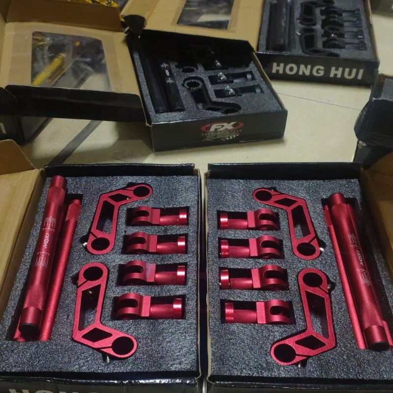 Ghi đông moxi 5 khúc CNC - Hàng siêu đẹp 🎁