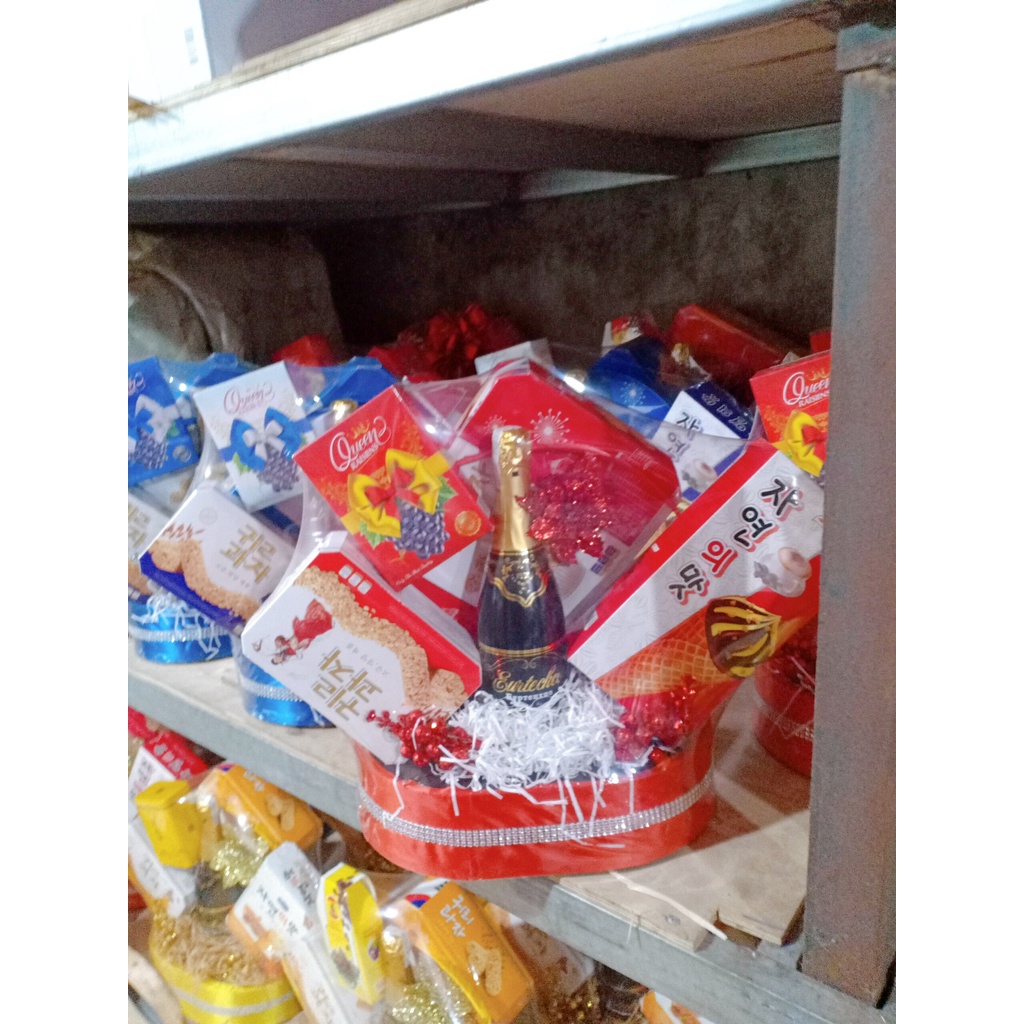 (VIP) GIỎ QUÀ TẾT SANG TRỌNG - date mới nowship hoặc grap - giỏ quà tết - khay quà tết - quà tết