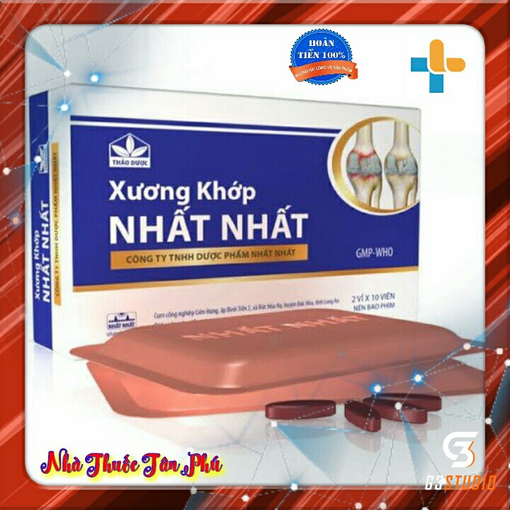 (CHÍNH HÃNG) XƯƠNG KHỚP NHẤT NHẤT-HỘP 20 VIÊN