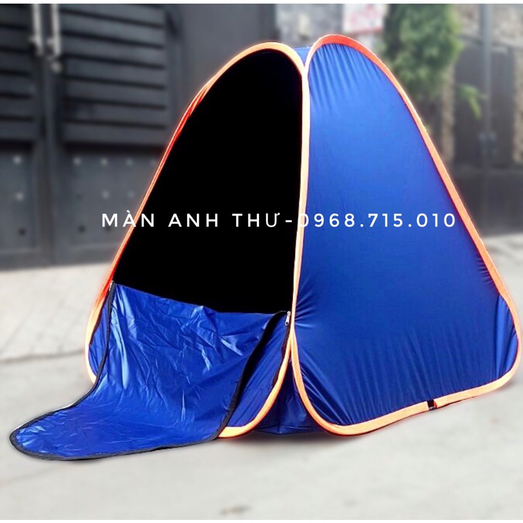 Lều Xông Hơi Tự Bung Cao Cấp -Túi Xông hơi chui đầu , Mùng xông hơi ngừa Covid Anh Thư