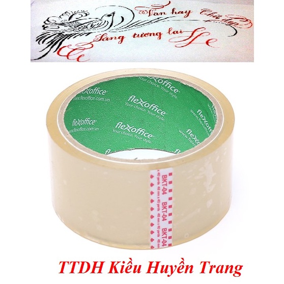 Băng Keo, Băng Dính Trong FO-BKT04- Độ Dính Cao,