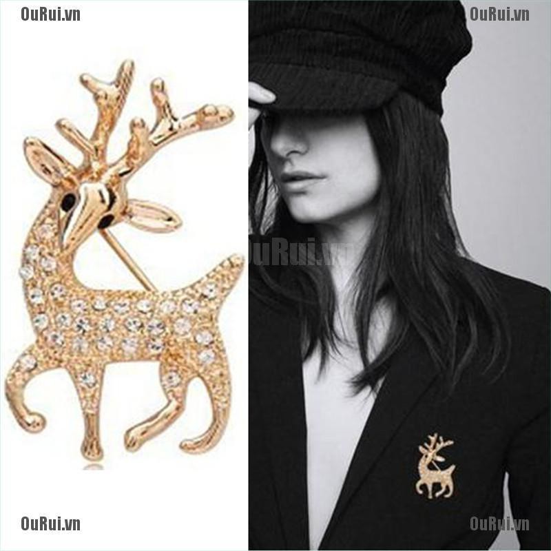 Ghim Cài Áo Hình Con Nai Thời Trang Cho Nữ