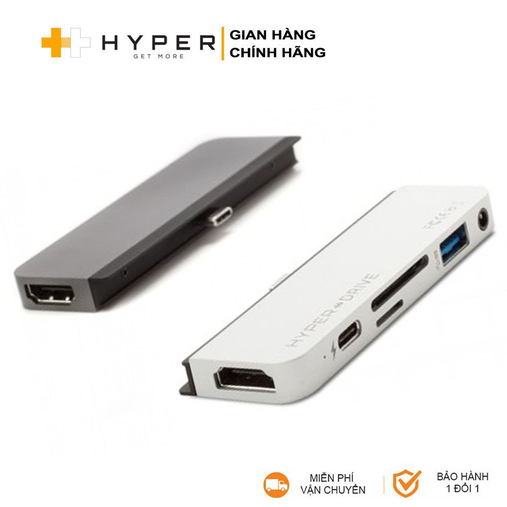 Cáp Chuyển HyperDrive USB-C to 4k60Hz Hdmi, Mini Displayport For iPad Pro, Macbook (HD319B)