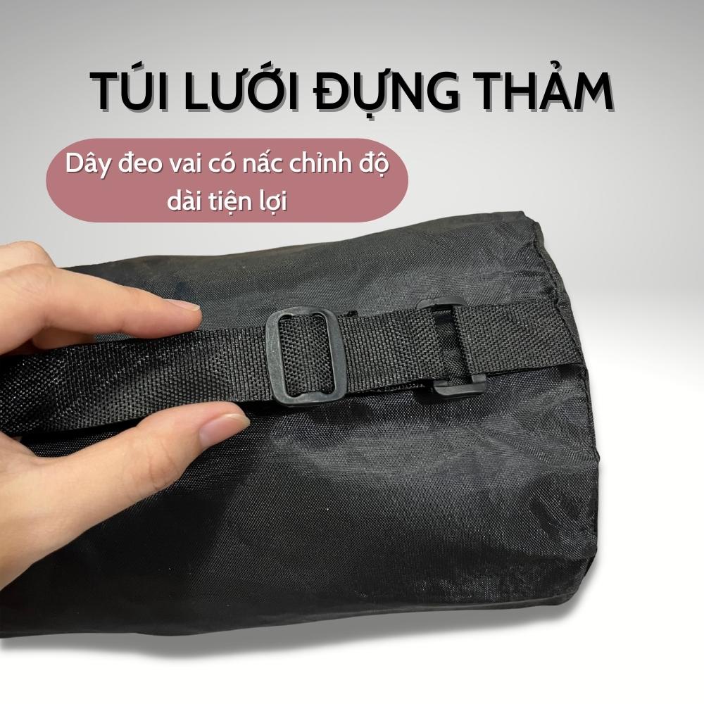 Túi Đựng Thảm Yoga Pu Huy Bạt Chất Liệu Vải Dù Bền Chắc Chịu Lực Hơn 5kg Bên Trong Túi Đựng Thảm Yoga Phủ Lớp Chống Nước