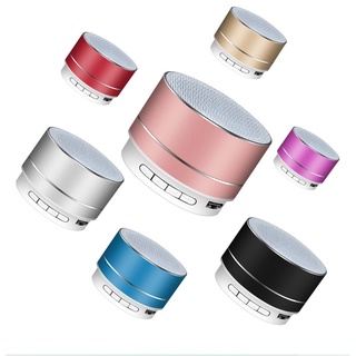 Loa bluetooth a10 mini vỏ nhôm di động hỗ trợ thẻ nhớ ht002