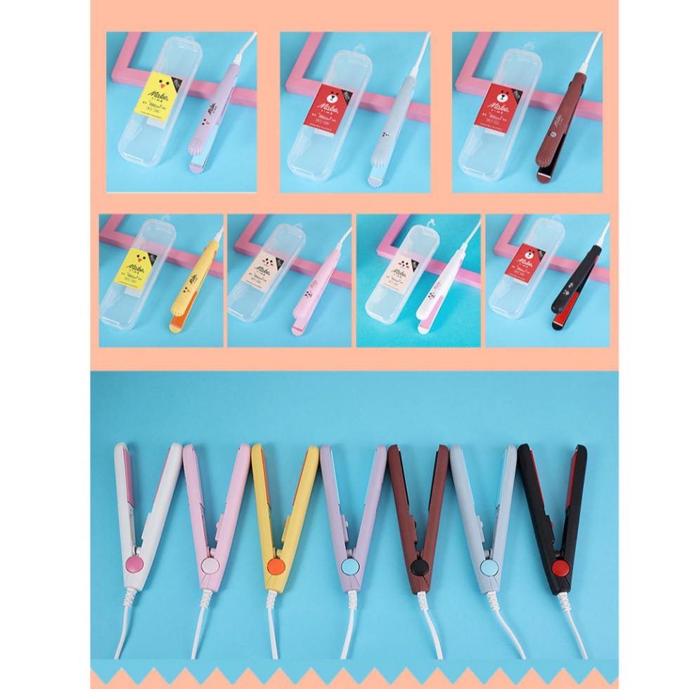 Máy Ép Tóc , Uốn, Duỗi Tóc Mini