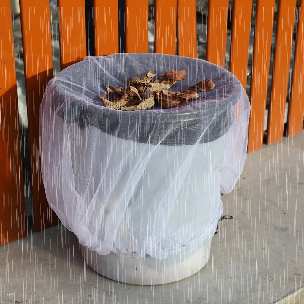 Vỏ Lưới Polyester Bọc Xô Nước Chống Mưa Chống Muỗi Đường Kính 83cm