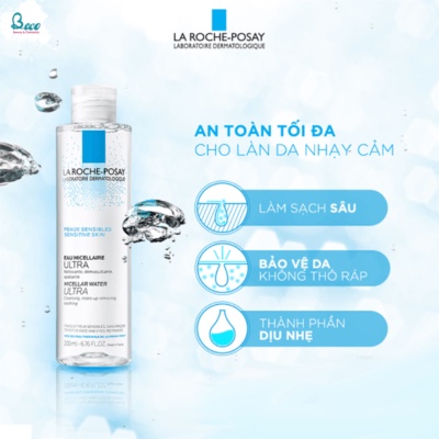 Nước Tẩy Trang La Roche Posay 400ml Hoka Store Nước Tẩy Trang Cho Da Dầu Nhạy Cảm Chính Hãng