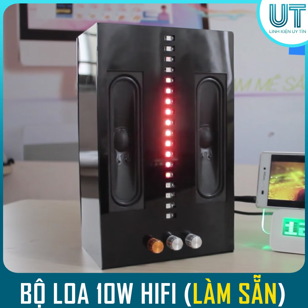 Bộ Loa Bluetooth HIFI kèm LED nháy theo nhạc chỉnh Bass treble