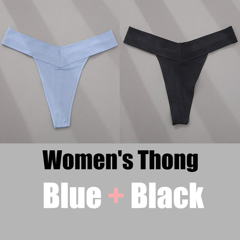 Cute Byte  Set 2 quần lót nữ lọt khe màu sắc thời trang