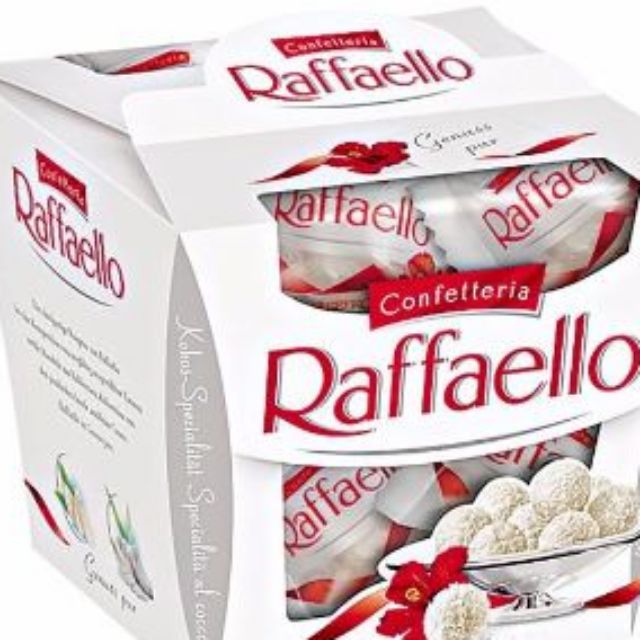 Bánh dừa Raffaello 150 g . Xuất xứ Nga. HSD 5/2021