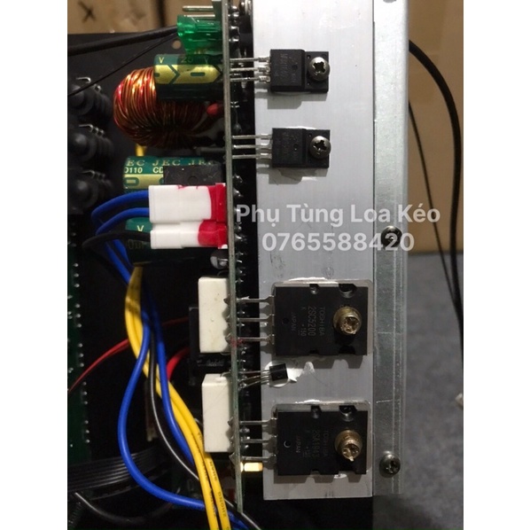 Mạch Loa Kéo YD-AB Echo Reverb Công Suất 420w Đôi Có Quạt