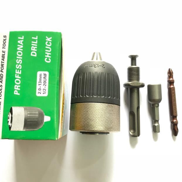 Combo măng danh 13, chân gài chuyển khoan bê tông thành bắn vít, bắn tôn