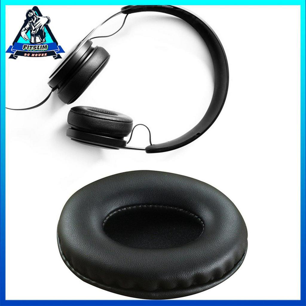 Đệm Mút Da Hình Tròn Thay Thế Cho Tai Nghe Trùm Đầu