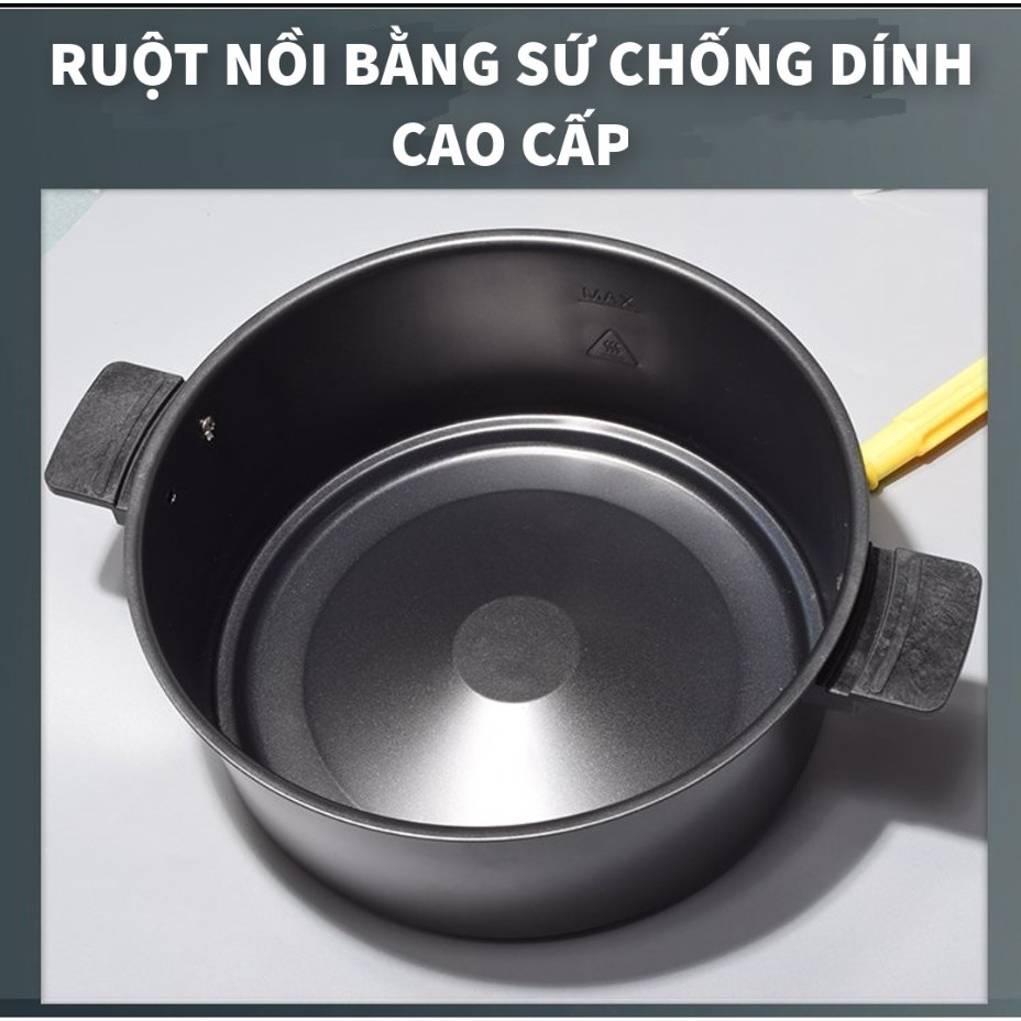 Nồi Chiên Không Dầu CAMEL LY-802 - Công Nghệ Quay 360 độ - Làm Nóng Nhanh - Bảo Hành 12 Tháng