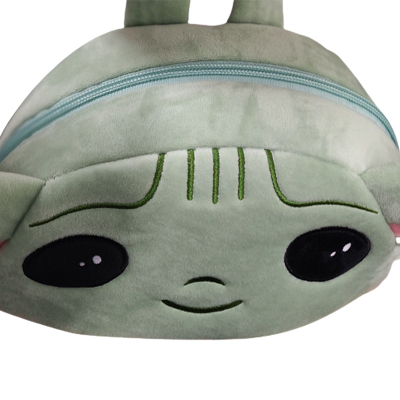 8.6in Disney Baby Yoda Plush Backpack Star Wars Anime Figures Doll School Bag Cute Backpack Toys Gift For Children