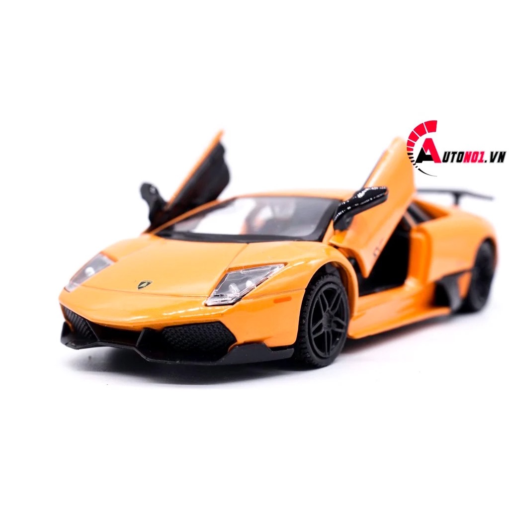 MÔ HÌNH XE LAMBORGHINI MURCIELAGO ORANGE 1:36 SCALE MODEL 7718