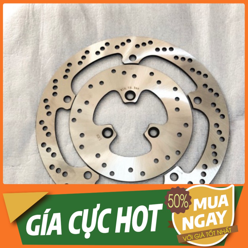 [GIÁ RẺ NHẤT] Combo đĩa thắng trước-sau raider fi-xăng cơ MS 600 ĐẠI_KA.SHOP