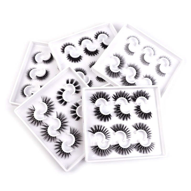 Set 6 Cặp Lông Mi Giả Mềm Mại Và Dày Tự Nhiên YOUYO