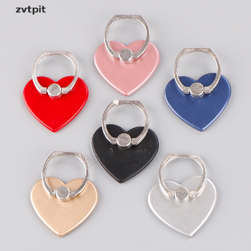 [ZVPT] 1Pc 360 degree heart phone holder holder for phone ring handset bracket DSF