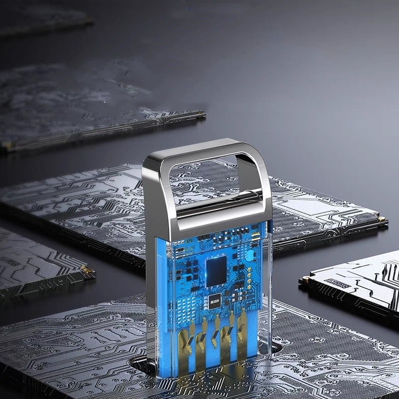 Usb Kim Loại 1GB 2GB 4GB 8GB 16GB 32GB 64GB 128GB Tốc Độ Cao