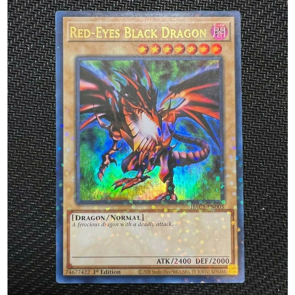Bài Yugioh OCG - Red Eyes Black Dragon LC01  # Rồng Đen Mắt Đỏ