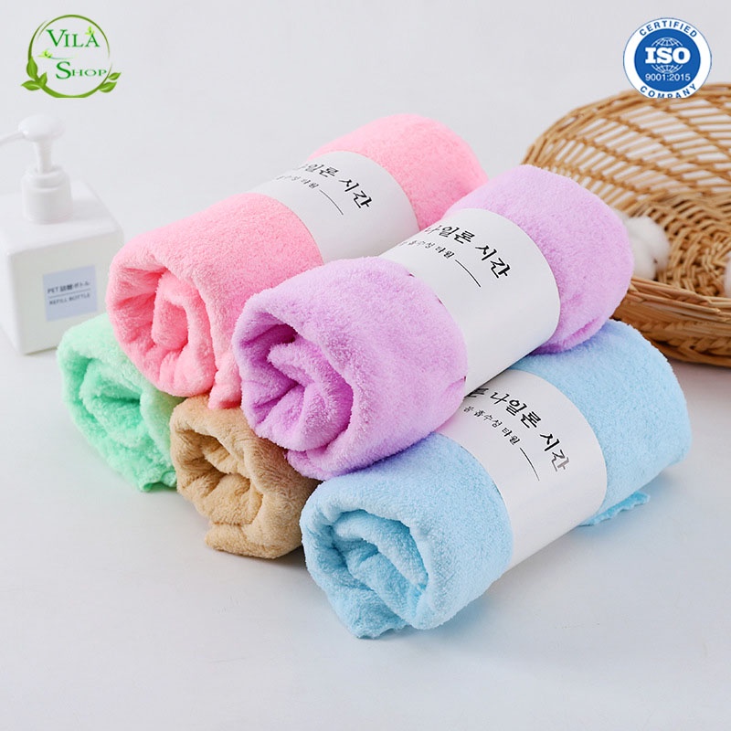 Khăn Mặt -Tắm -Gội,Hàn Quốc, Việt Nam Tiêu Chuẩn Xuất Khẩu Nhật Bản, Chất Cotton Siêu Thấm Hút