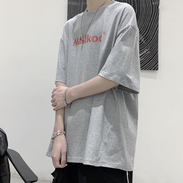 Áo thun ngắn tay dáng rộng áo thun kiểu nữ và đơn giản áo thun nam phong cách Hàn Quốc mùa hè in siêu đẹp Thời trang áo thể thao nam from rộng áo phông