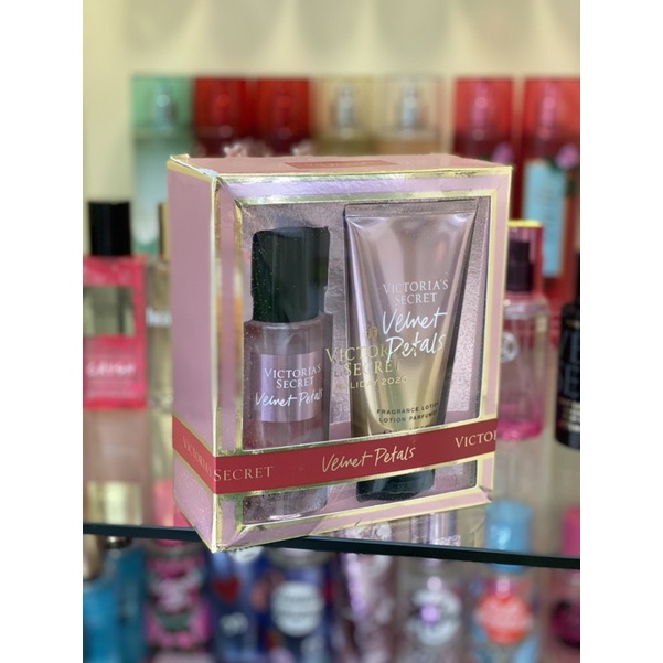 |Auth| Set quà body mist + body lotion Victoria’s secret mini size | Thế Giới Skin Care