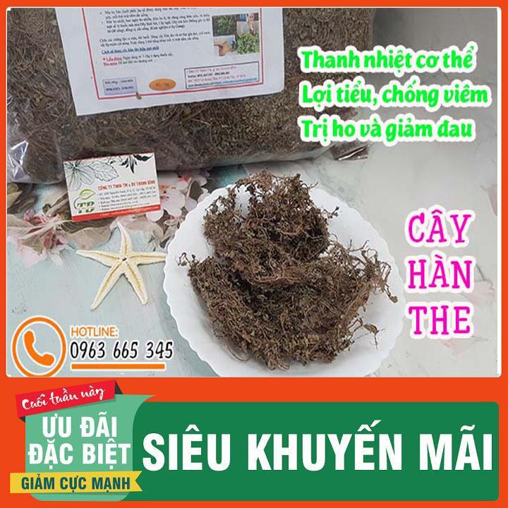 Cây Hàn The 1Kg - Thu Hái Và Phơi Khô Tự Nhiên 981SP 982sp