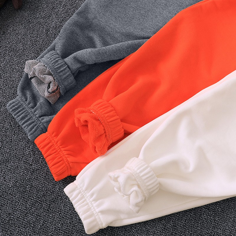 Quần Thể Thao Màu Trơn Chất Liệu cotton Thời Trang Cho Bé Trai