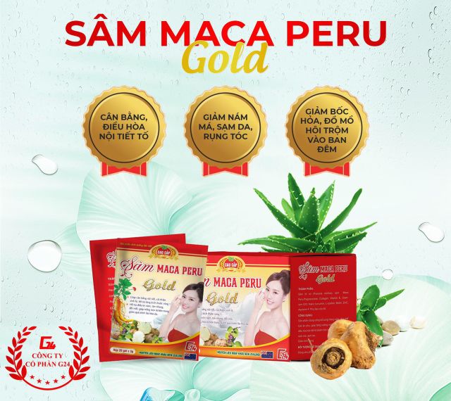 Sâm maca peru gold