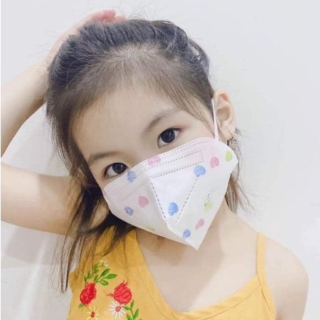 Khẩu Trang Y Tế Trẻ Em size Nhỡ (10 Cái/Hộp) HM95 Mẫu Cho Bé Trai, Bé Gái Từ 3-10 Tuổi, Khẩu Trang Hoạ Tiết Ngỗ Nghĩnh