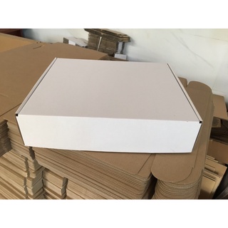 ✖❏✌10 hộp carton nắp gài size: 35 x 30 8cm