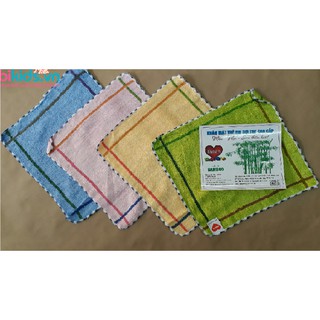 Khăn mặt trẻ em sợi tre cao cấp Nhật Nam (25*25cm)