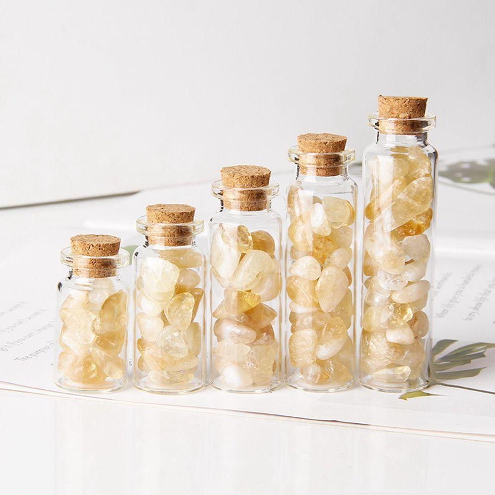 YIYU Lọ Điều Ước Bằng Thủy Tinh Thạch Anh Tự Nhiên Trang Trí Nhà Cửa