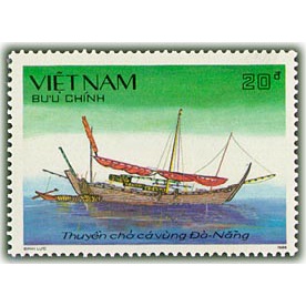 Tem Viet Nam Thuyền đánh cá 1989