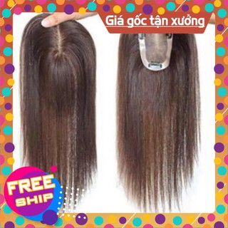 [FLASH SALE]  Miếng phủ tóc bạc hói đỉnh đầu nữ  [SALE 20%]